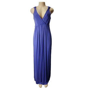 Green Envelope women's purple maxi dress size M